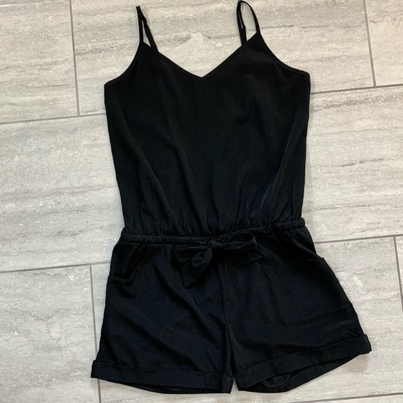 J. Crew Pants - J. Crew Black Romper Shorts